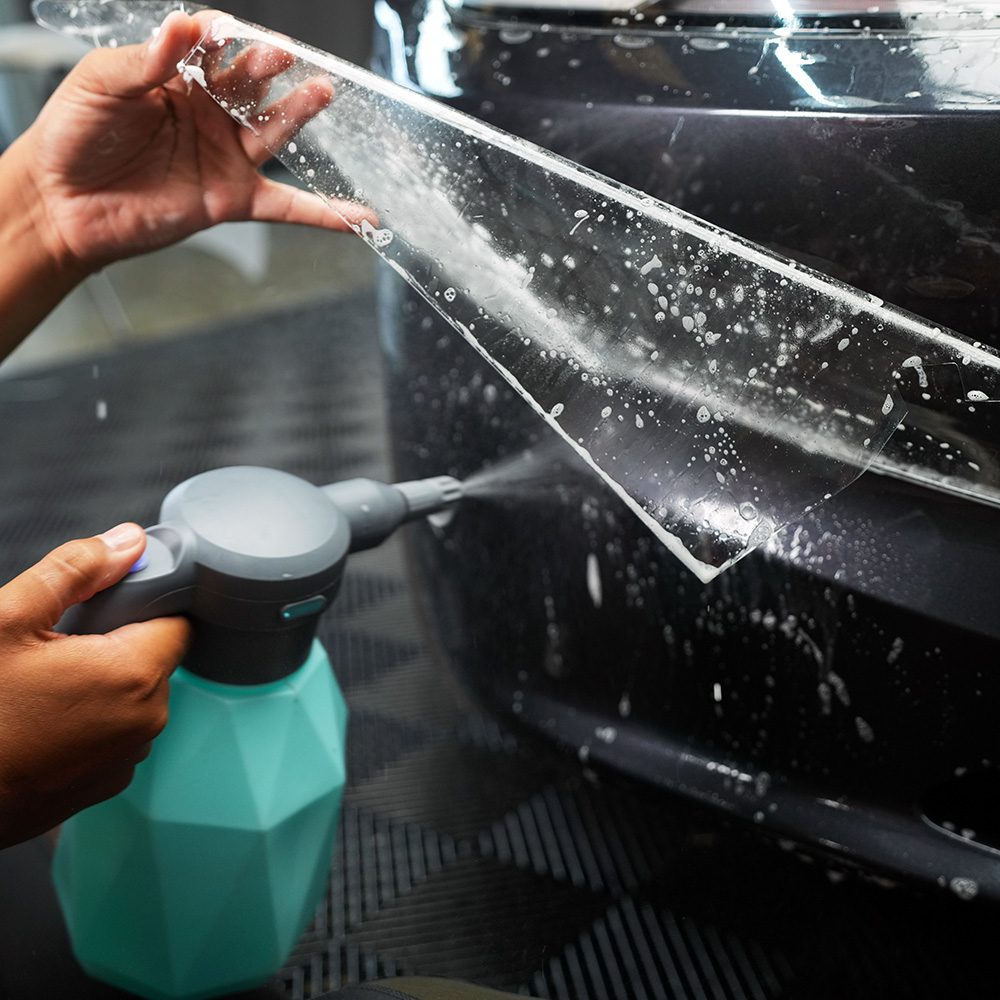 Installing PPF on Model 3 bumper